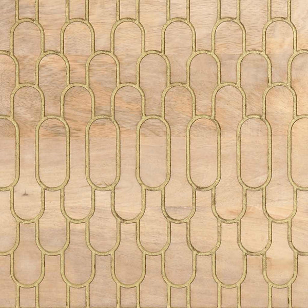Surcel Nachttische 40x33x46cm (2 Stück Mangoholz)