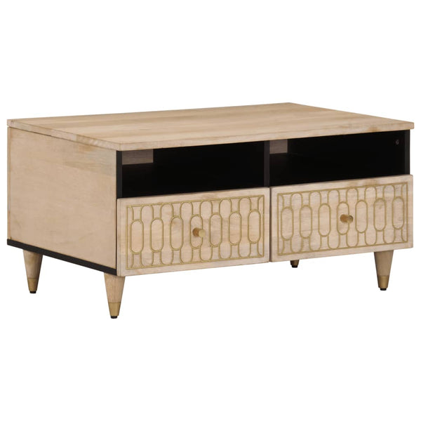Letitie Couchtisch 80x54x40cm (Mangoholz)