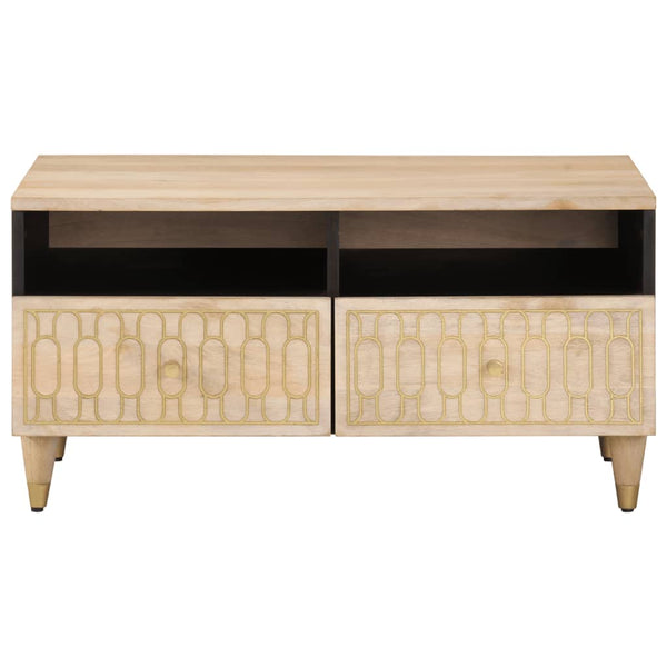 Letitie Couchtisch 80x54x40cm (Mangoholz)