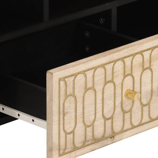 TV-Lowboard Agop 100x33x46cm (Mangoholz)