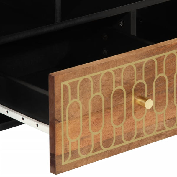 TV-Board Agop 46cm hoch, 100x33cm (Mangoholz)