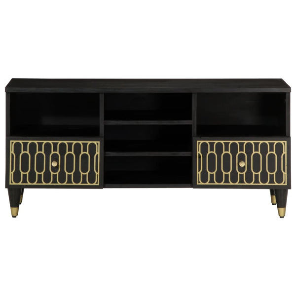 TV-Möbel Mallory mit 46 cm Höhe, 100x33 cm (Mangoholz)