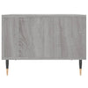 Grauer Couchtisch Titov 60x50x36,5cm (Holz)
