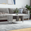 Grauer Couchtisch Titov 60x50x36,5cm (Holz)