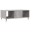 Grauer Couchtisch Burtea 90x50x36,5cm (Holz)