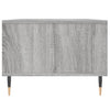 Grauer Couchtisch Burtea 90x50x36,5cm (Holz)