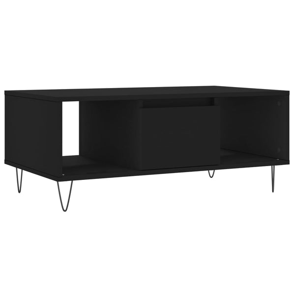 Couchtisch Luminita 90x50x36,5cm (Holz), schwarz