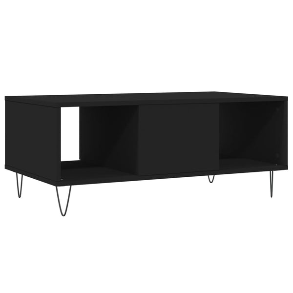 Couchtisch Luminita 90x50x36,5cm (Holz), schwarz