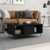 Couchtisch Luminita 90x50x36,5cm (Holz), schwarz