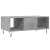 Betongrauer Couchtisch Luminita 90x50x36,5cm (Holz)