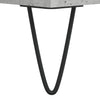 Betongrauer Couchtisch Luminita 90x50x36,5cm (Holz)