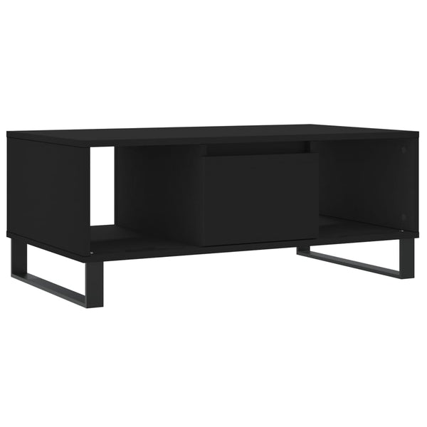 Couchtisch Mvasile schwarz 90x50x36,5cm (Holz)