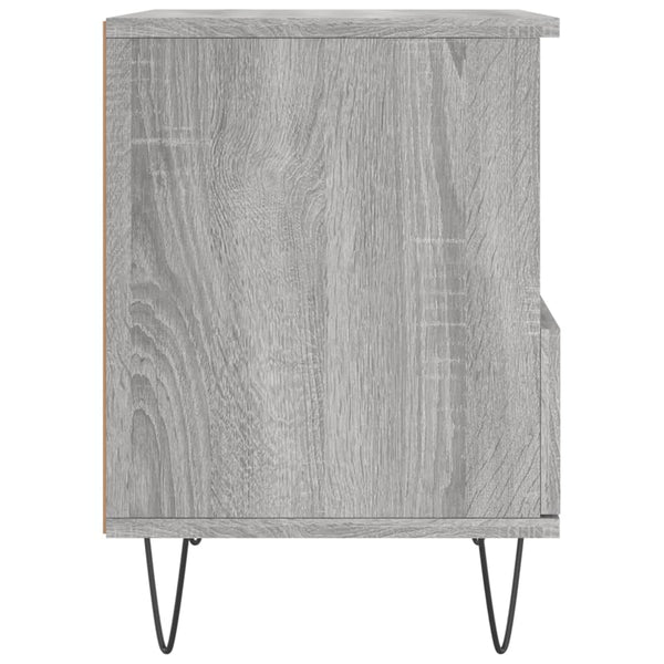 Harmaa yöpöydät Kila 40x35x50cm (2 kpl puinen)