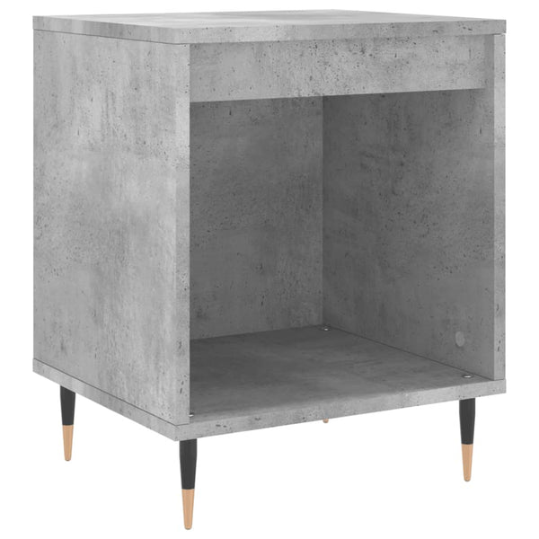 Nachttisch Betongrau Borbandi 40x35x50cm (Holz)