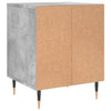 Nachttisch Betongrau Borbandi 40x35x50cm (Holz)