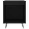 Schwarze Nachttische Jageta 40x35x50cm (2er Set aus Holz)