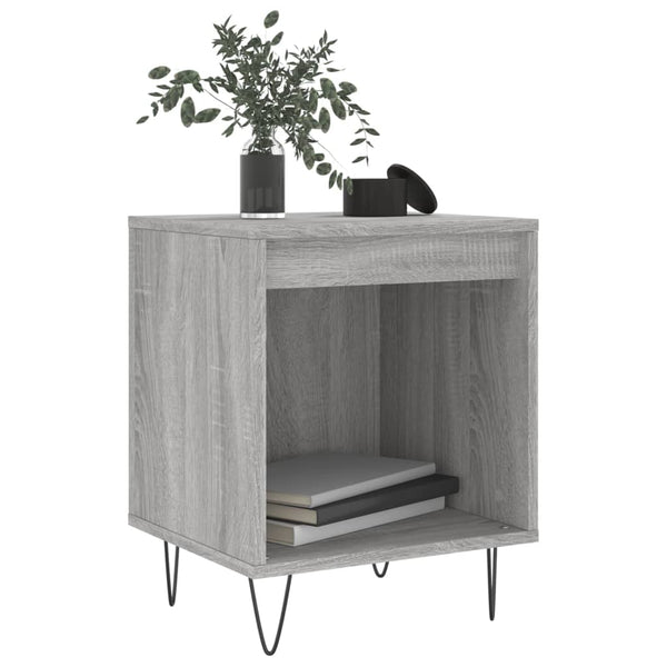 Nachttisch Jageta 40x35x50cm Grau (Holz)