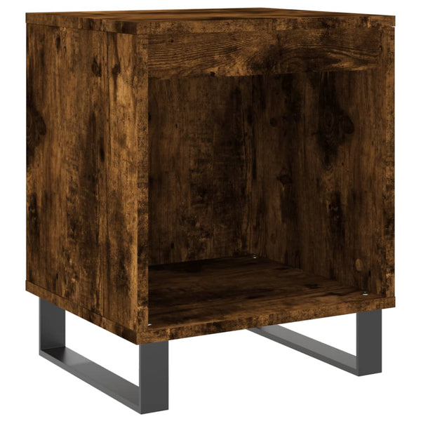 Nachttisch Elvi aus geräucherter Eiche 40x35x50cm (Holz)