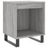 Graue Nachttische Elvi 40x35x50cm (2 Stk. Sonoma-Holz)