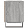 Graue Nachttische Elvi 40x35x50cm (2 Stk. Sonoma-Holz)