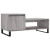 Grauer Couchtisch Kund 100x50x45cm (Holz)