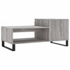 Grauer Couchtisch Kund 100x50x45cm (Holz)