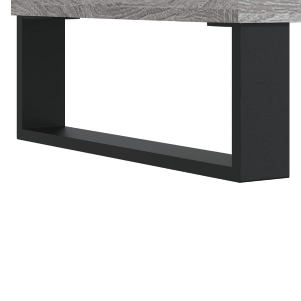 Grauer Couchtisch Kund 100x50x45cm (Holz)