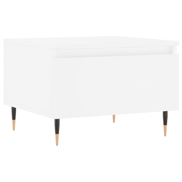 Weißer Couchtisch Anidor 50x46x35cm (Holz)