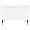 Weißer Couchtisch Anidor 50x46x35cm (Holz)