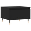 Schwarze Couchtische Anidor 50x46x35cm (2er Set, Holz)