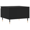 Schwarze Couchtische Anidor 50x46x35cm (2er Set, Holz)