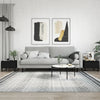 Schwarze Couchtische Giacinta 50x46x35cm (2 Stück, Holz)