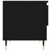Couchtisch Fagarasan schwarz 50x46x50 cm (Holz)