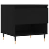 Schwarze Couchtische Fagarasan 50x46x50cm (2 Stück Holz)