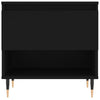 Schwarze Couchtische Fagarasan 50x46x50cm (2 Stück Holz)