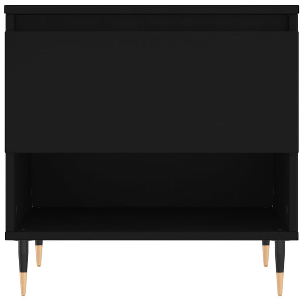 Schwarze Couchtische Fagarasan 50x46x50cm (2 Stück Holz)