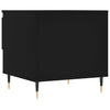 Schwarze Couchtische Fagarasan 50x46x50cm (2 Stück Holz)