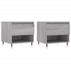 Graue Couchtische Fagarasan 50x46x50cm (2er-Set Sonoma Holz)