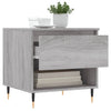 Graue Couchtische Fagarasan 50x46x50cm (2er-Set Sonoma Holz)