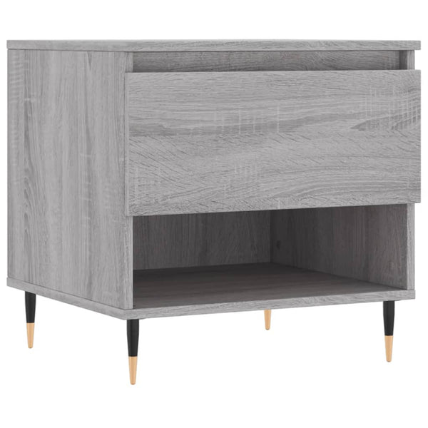 Graue Couchtische Fagarasan 50x46x50cm (2er-Set Sonoma Holz)