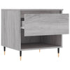 Graue Couchtische Fagarasan 50x46x50cm (2er-Set Sonoma Holz)