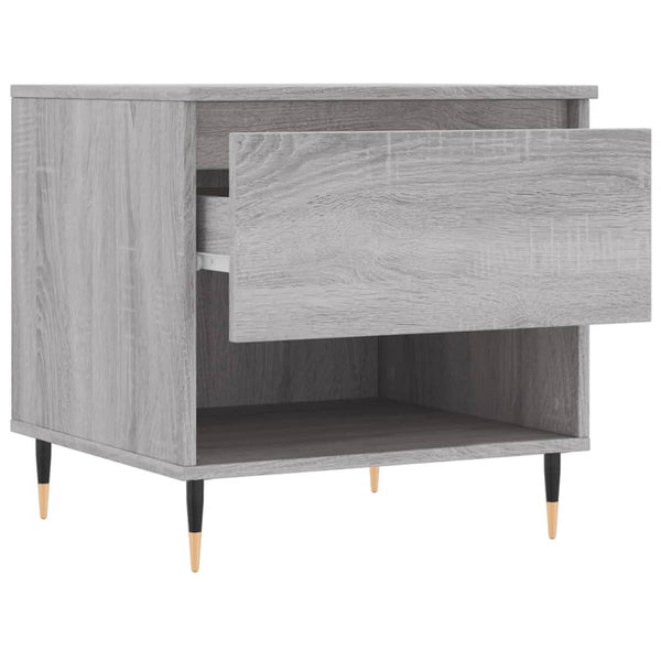 Graue Couchtische Fagarasan 50x46x50cm (2er-Set Sonoma Holz)