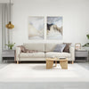 Graue Couchtische Fagarasan 50x46x50cm (2er-Set Sonoma Holz)
