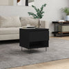 Schwarzer Couchtisch Tipra 50x46x50cm (Holz)