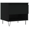 Schwarze Couchtische Tipra 50x46x50cm (2 Stück Holz)