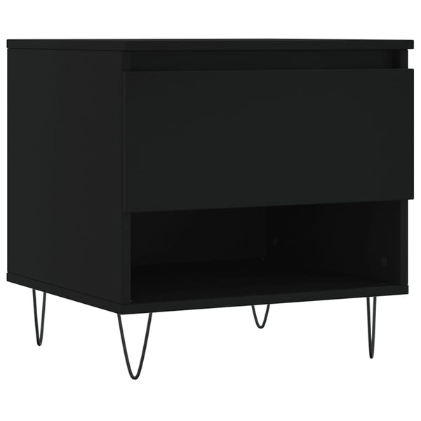 Schwarze Couchtische Tipra 50x46x50cm (2 Stück Holz)