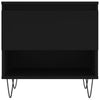 Schwarze Couchtische Tipra 50x46x50cm (2 Stück Holz)