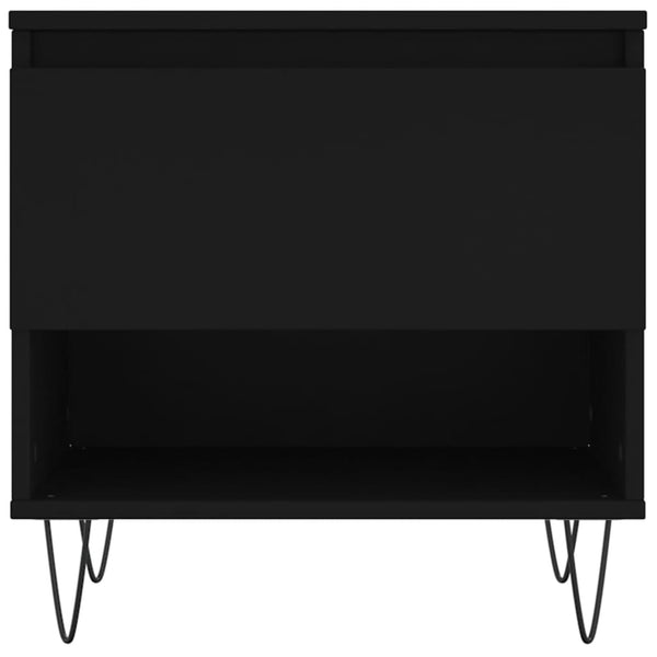 Schwarze Couchtische Tipra 50x46x50cm (2 Stück Holz)