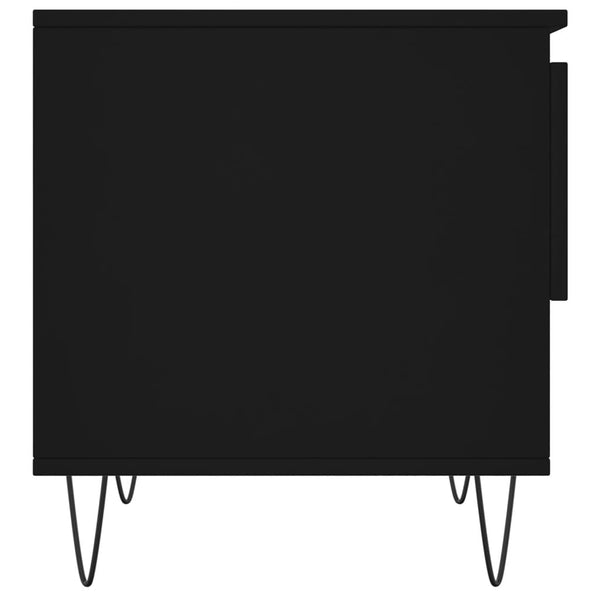 Schwarze Couchtische Tipra 50x46x50cm (2 Stück Holz)