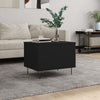 Schwarzer Couchtisch Lagusi 60x44,5x45cm (Holz)